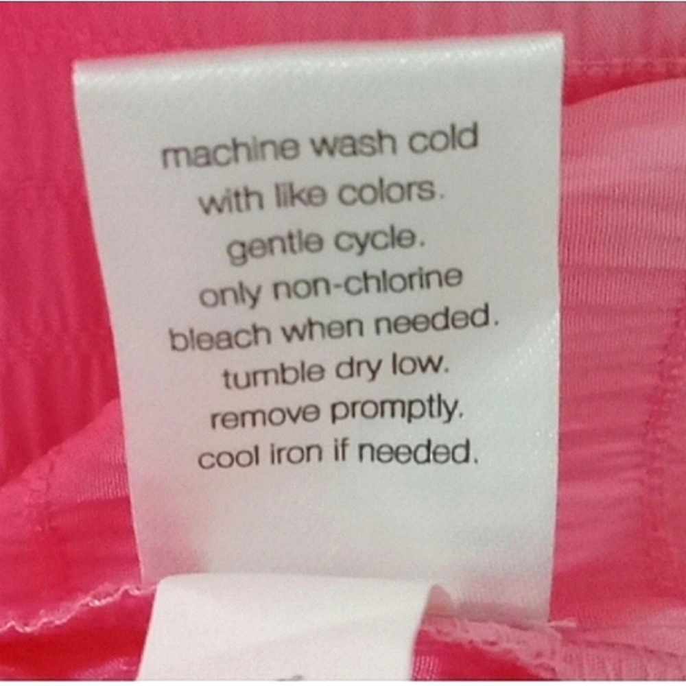 Elizabeth and James Textured Pink Balloon Sleeve Dress Sz Large - Picture 16 of 16